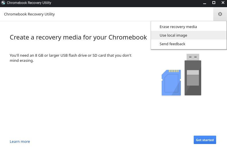 Chromebook Recovery Utility